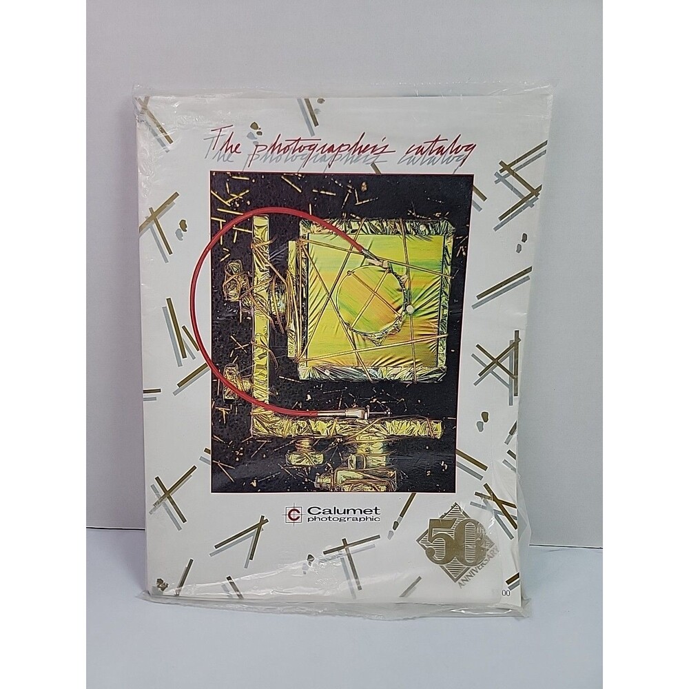Vintage Calumet Photographic Photographer’s Catalog 50th Anniversary New Sealed